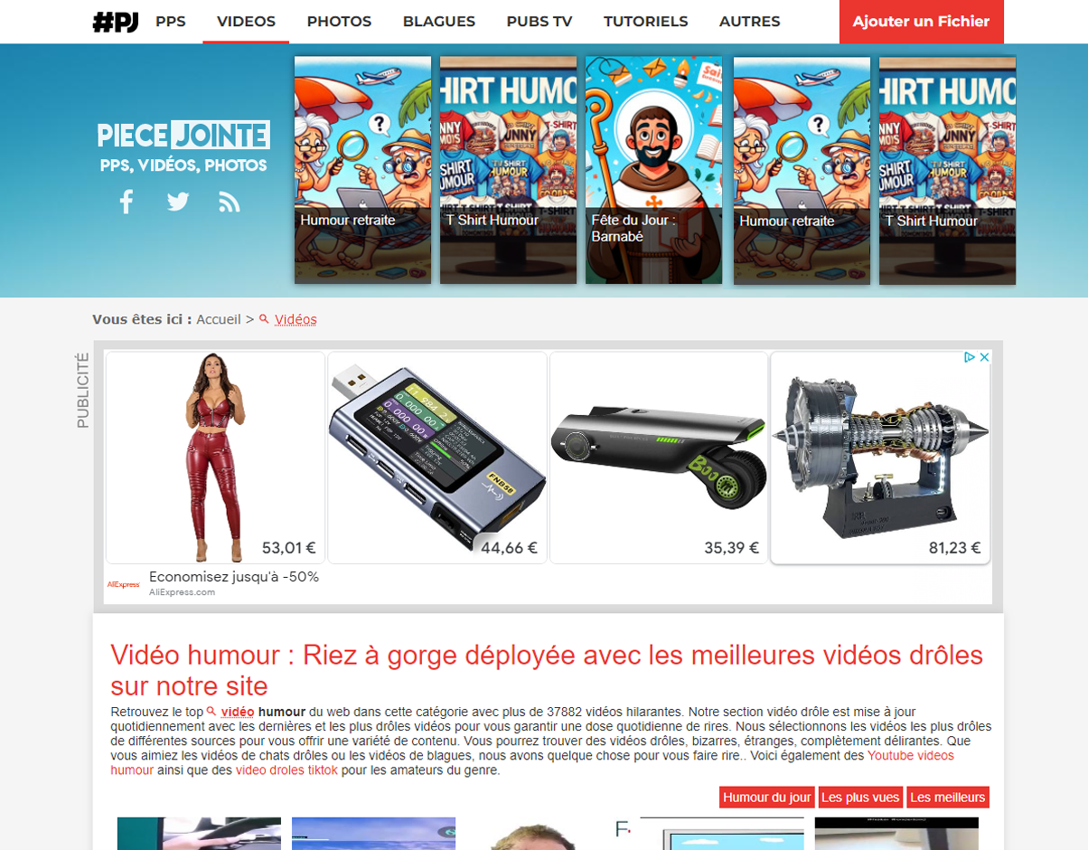PieceJointe - site web